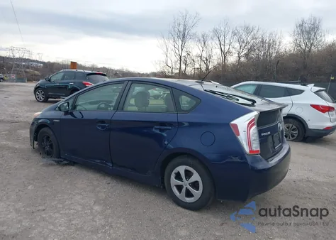 2013 Toyota Prius Four из США, поврежденный, VIN JTDKN3DU7D0341233
